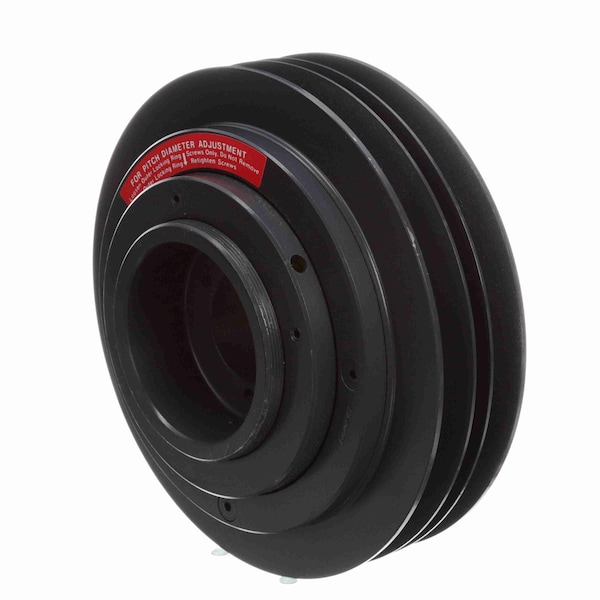 Browning 2 Groove Cast Iron Bushed Bore Multiple Variable Pitch Sheave 2MVP70B84P - main